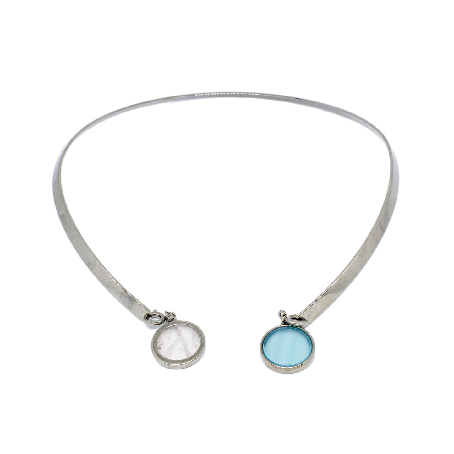 Colar Choker Equilíbrio Ródio Negro