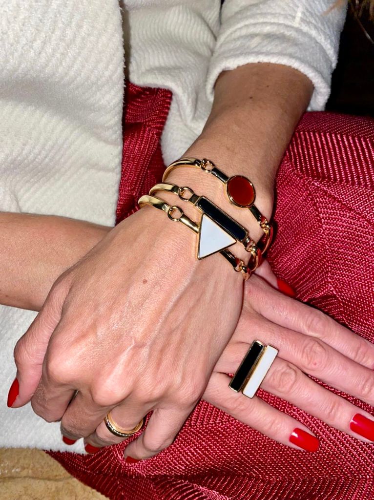 Anel Retângulo Ouro