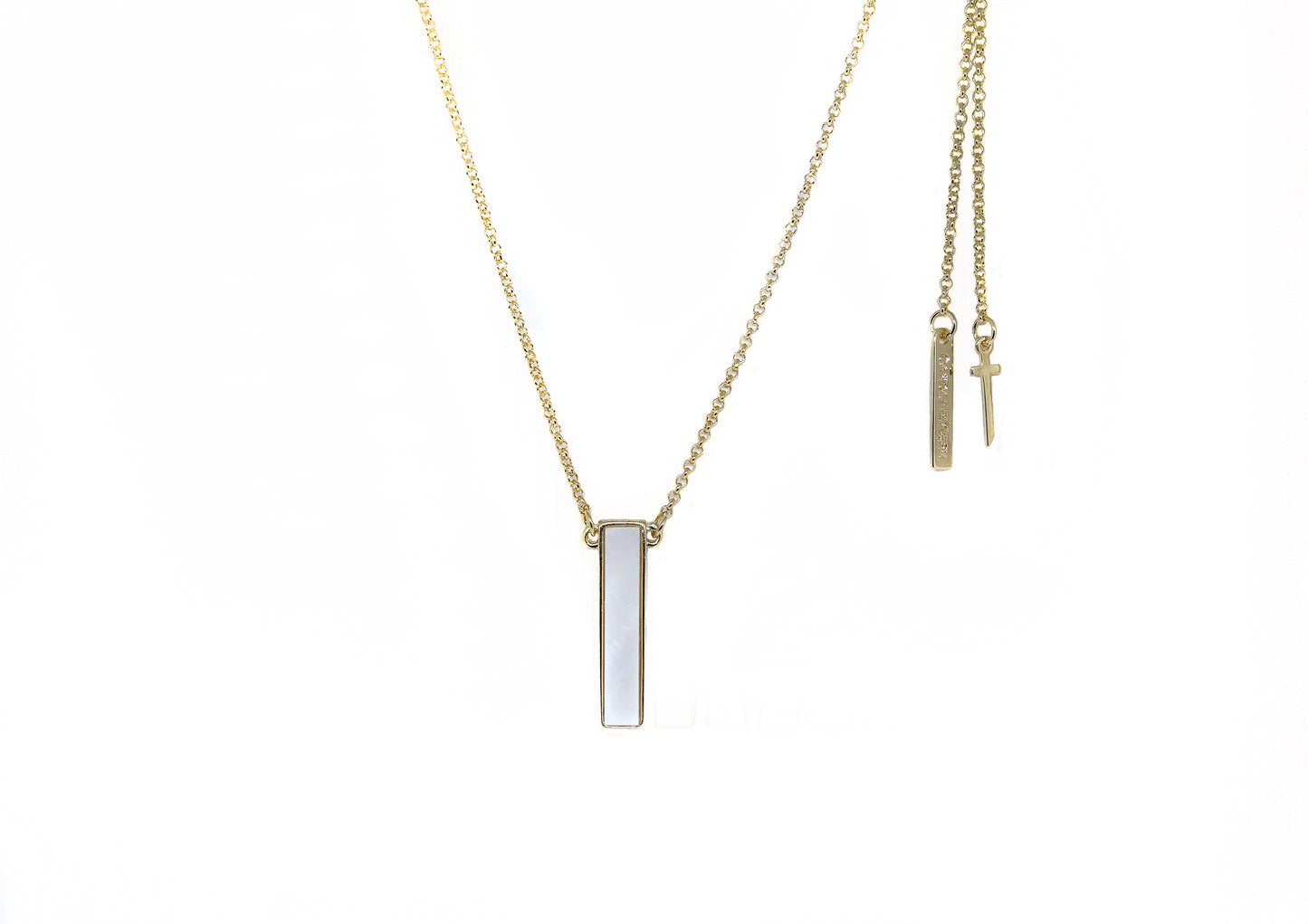 Colar Retângulo Ouro