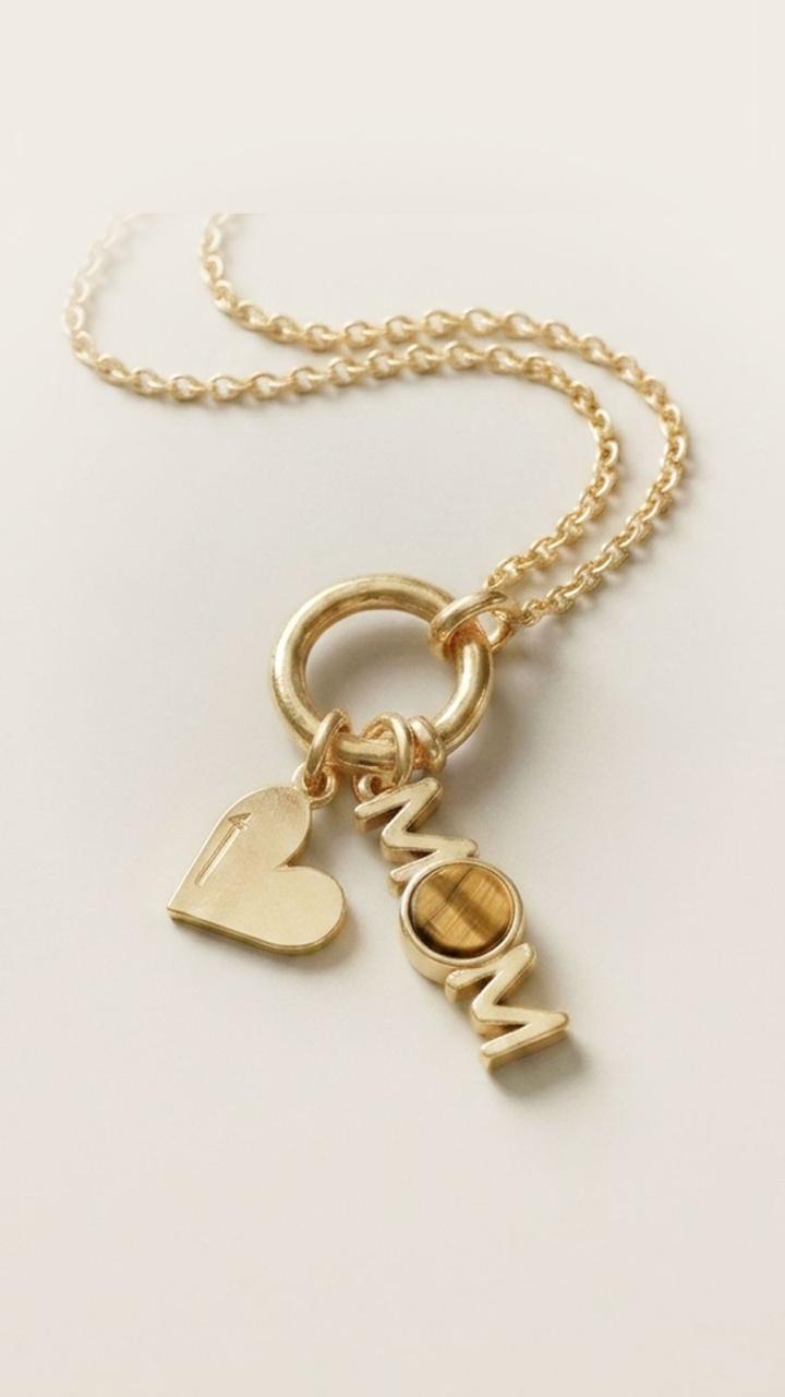 Pingente Mom Ouro