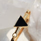 Pulseira Bracelete Pirâmide Ouro
