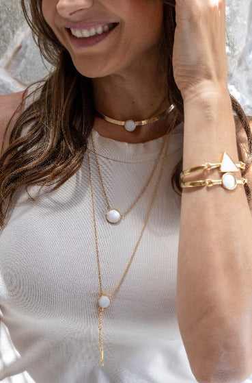 Pulseira Bracelete  Lua Cheia