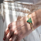 Pulseira Bracelete Pirâmide Ouro