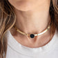 Colar Choker Lua Equilíbrio Ouro