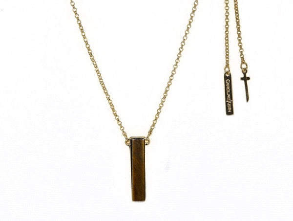 Colar Retângulo Ouro