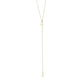 Colar Mini Esfera Duplo Ouro