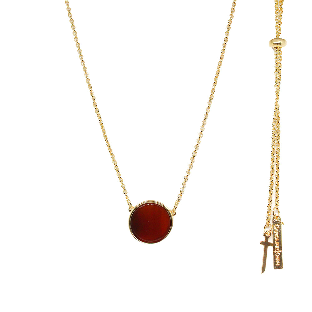 Colar Lua Cheia Ouro